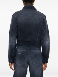 Balenciaga Women Denim Cotton Jacket