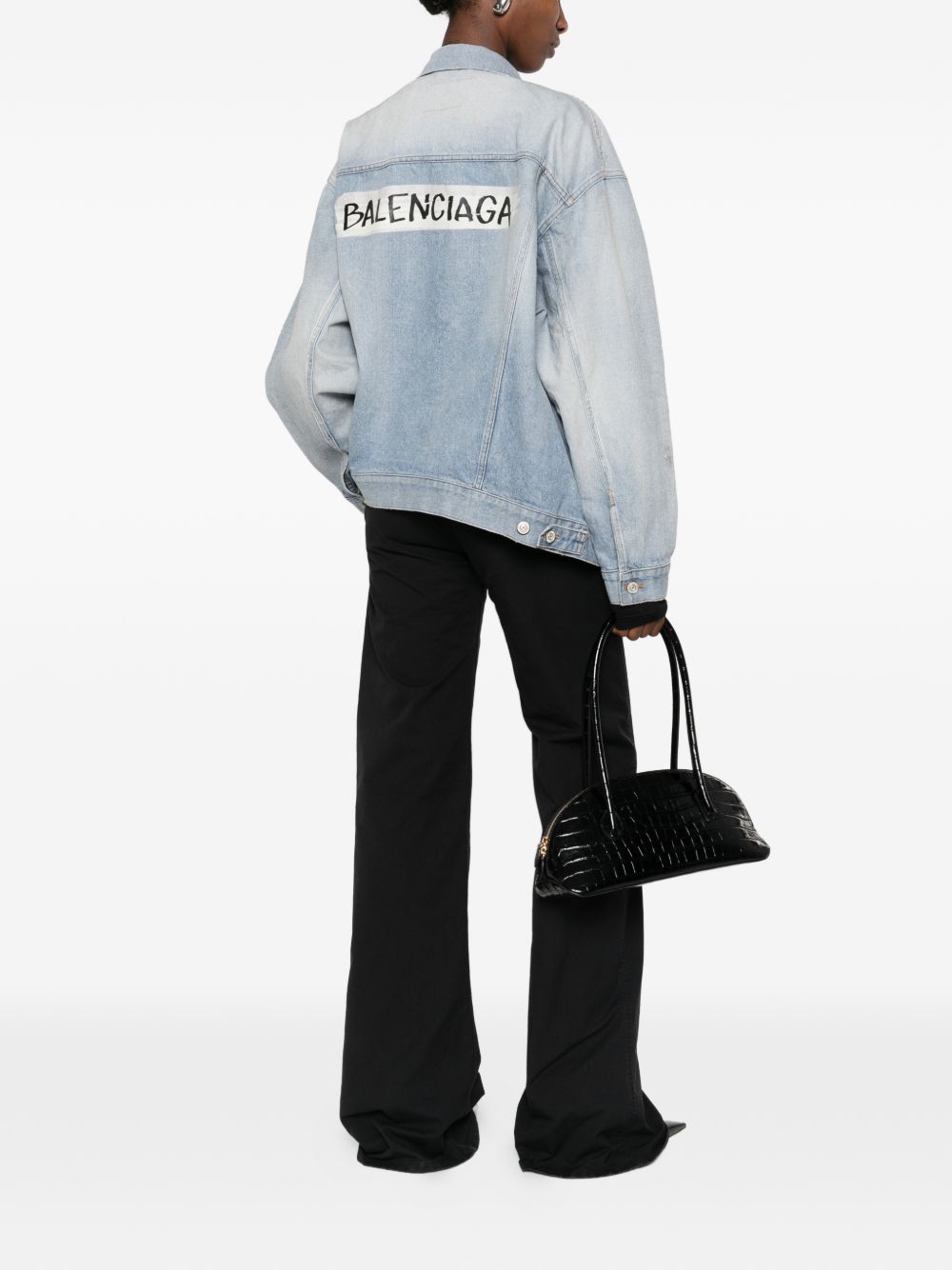 BALENCIAGA Balenciaga Women Denim Cotton Jacket