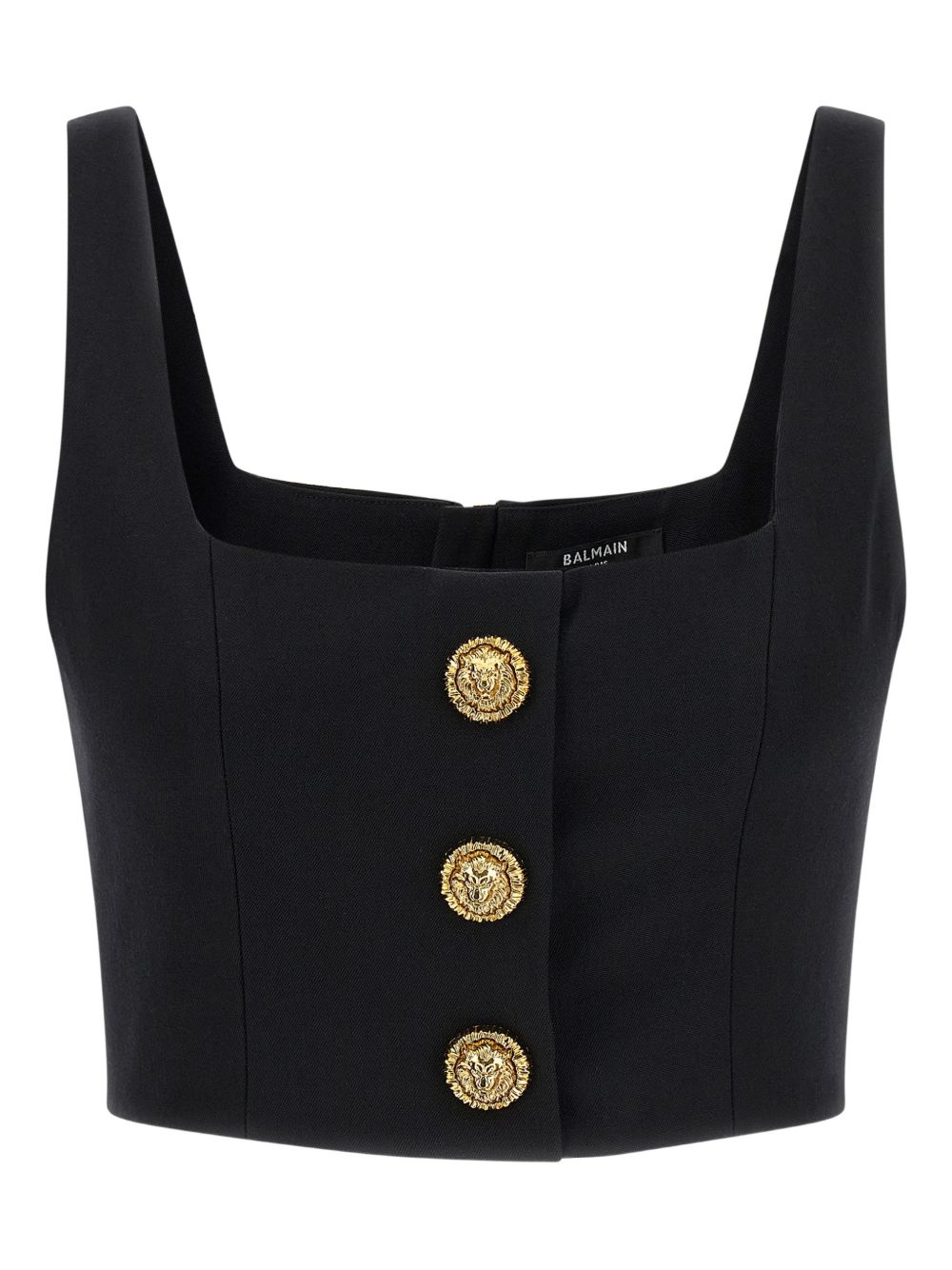 Balmain Women Wool Brassiere Top