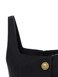Balmain Women Wool Brassiere Top