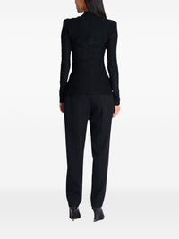 BALMAIN Balmain Women Monogram High-Neck Top