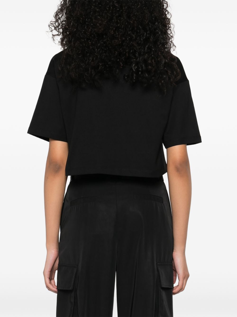 BALMAIN Balmain Women Logo Cotton T-Shirt