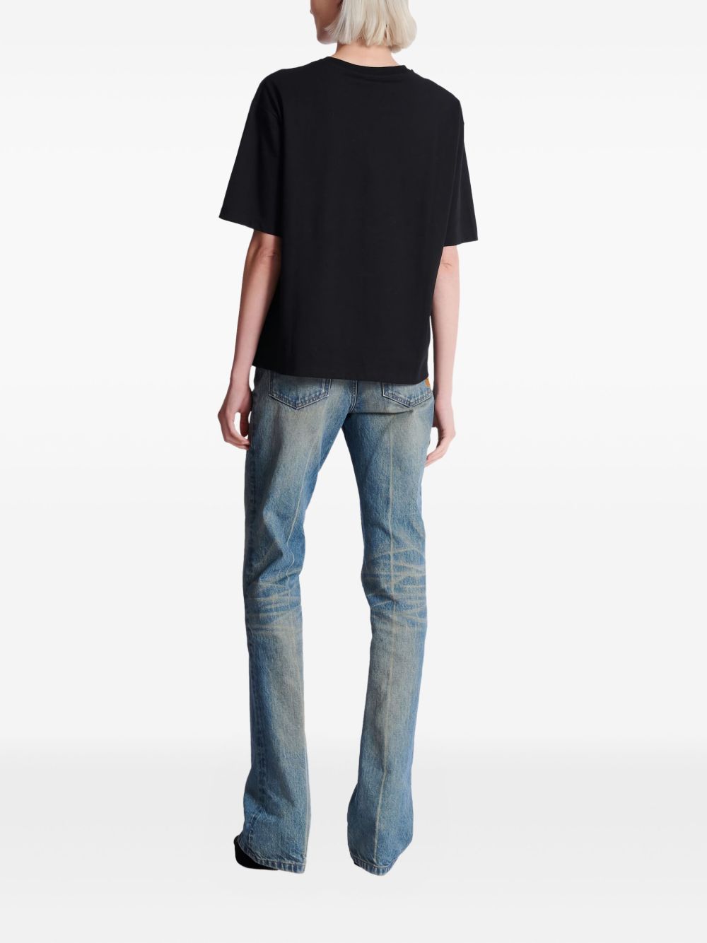 BALMAIN Balmain Women Logo Cotton T-Shirt