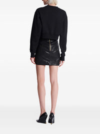 BALMAIN Balmain Women Logo Cropped Sweatshirt
