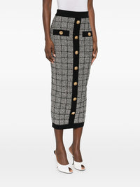 BALMAIN Balmain Women Tweed Long Skirt