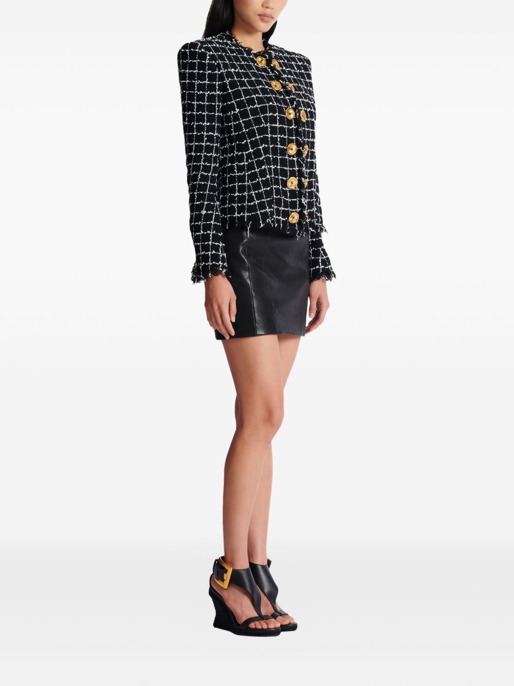 Balmain Women Tweed Jacket