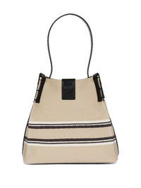 BALMAIN Balmain Women Release Canvas And Leather Bucket Bag