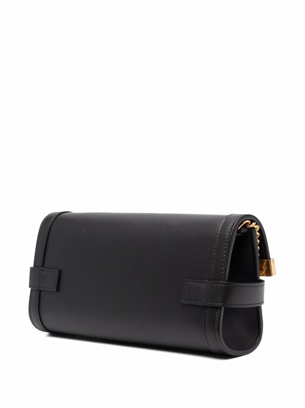 Balmain Women B-Buzz 23 Leather Crossbody Bag