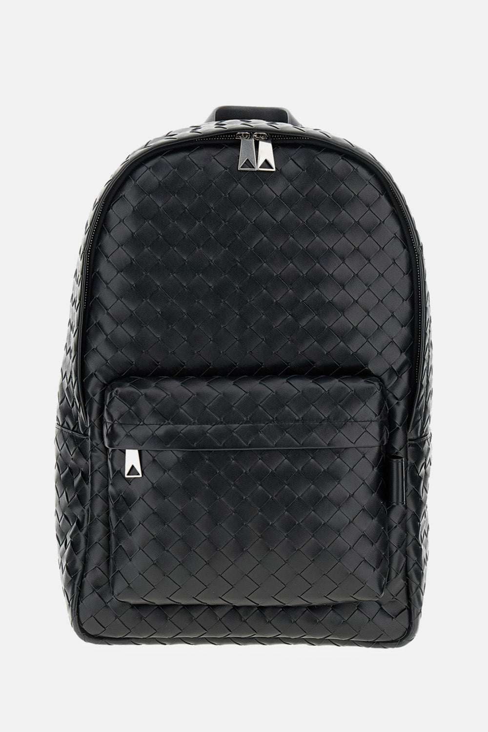 Bottega Veneta Men Leather Messenger Backpack