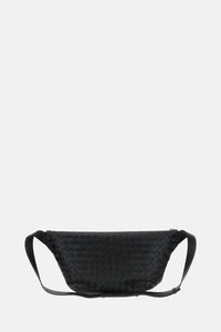 Bottega Veneta Men Round Sling Bag Intrecciato
