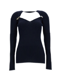 Bottega Veneta Women Cashmere And Silk Blend V-Necked Sweater