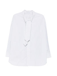 Bottega Veneta Women Striped Cotton Shirt