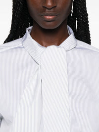 Bottega Veneta Women Striped Cotton Shirt
