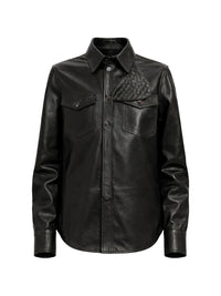 Bottega Veneta Women Leather Shirt
