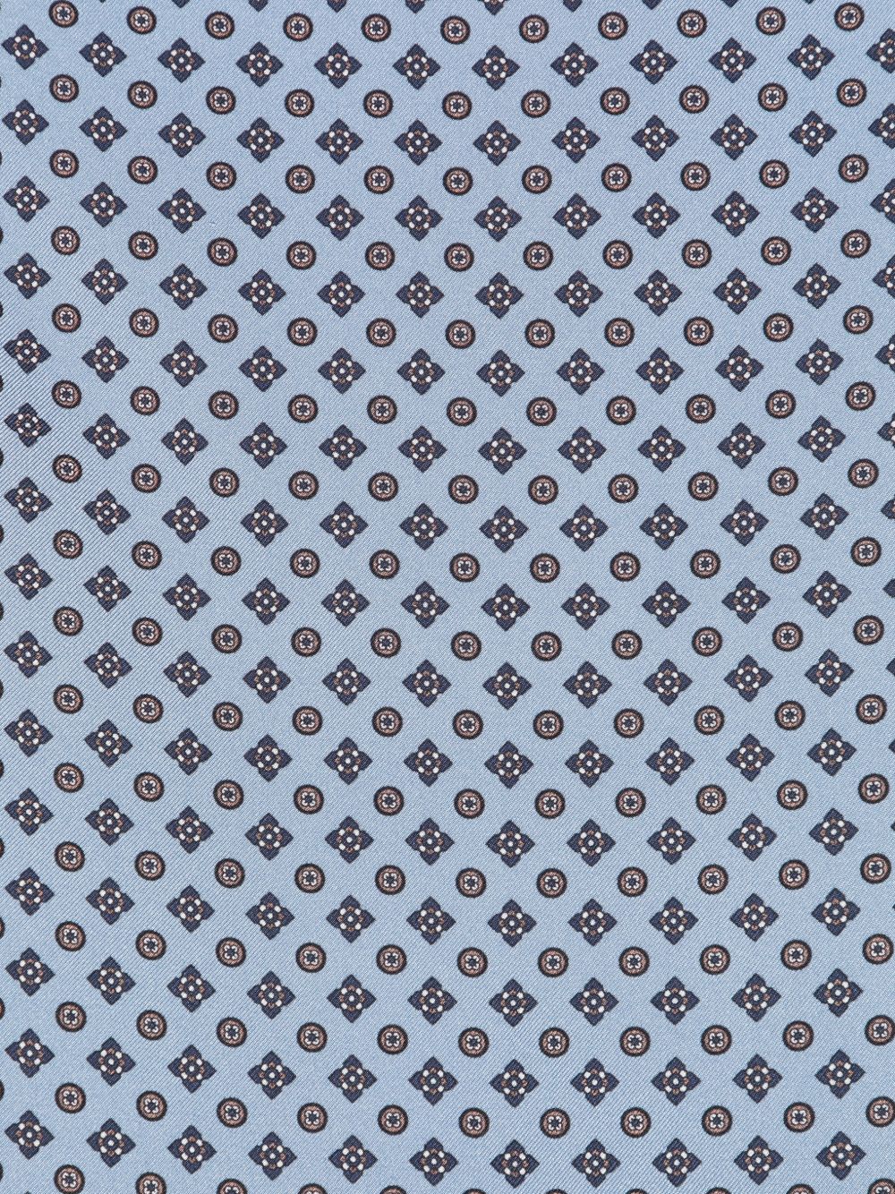 BRIONI Brioni Men Printed Silk Pocket Square