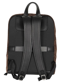 Brioni Men Via Veneto Suede Leather Backpack