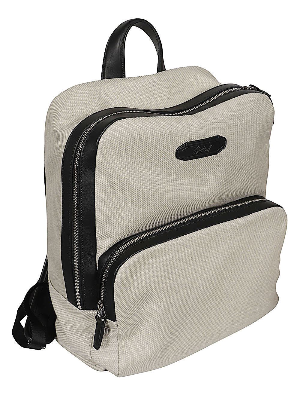 Brioni Men Via Veneto Canvas Backpack