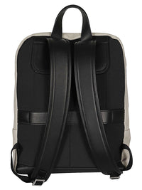 Brioni Men Via Veneto Canvas Backpack