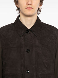 BRIONI Brioni Men Suede Leather Jacket