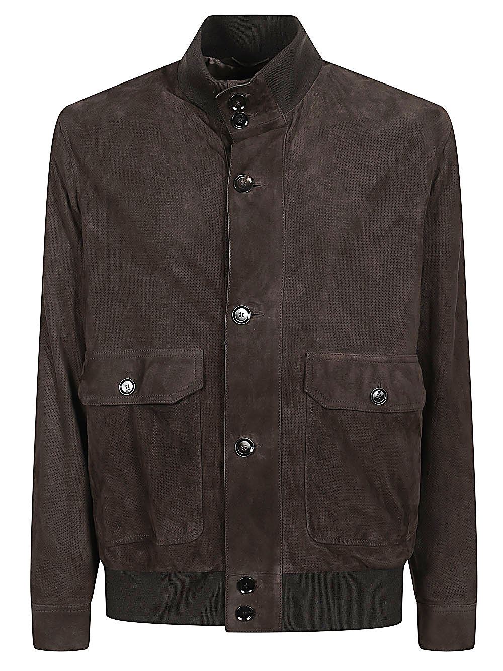 Brioni Men Suede Leather Jacket