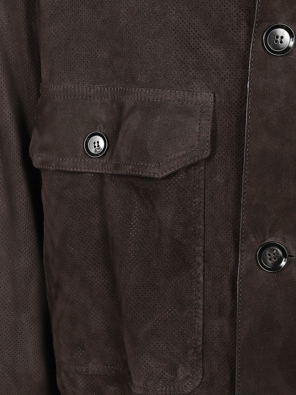 Brioni Men Suede Leather Jacket