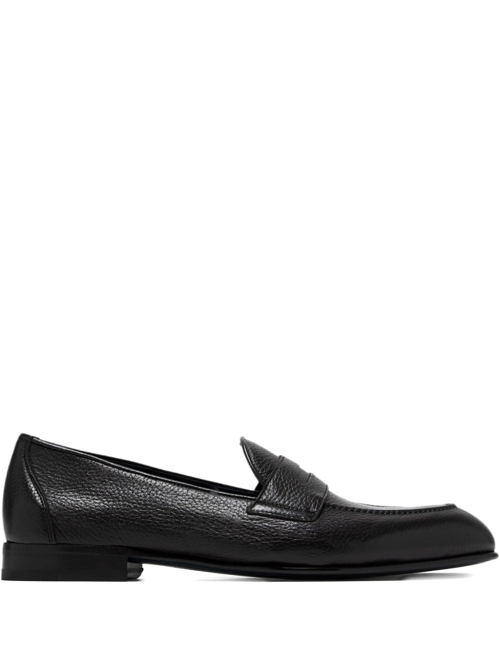 Brioni Men Penny Appia Leather Loafers