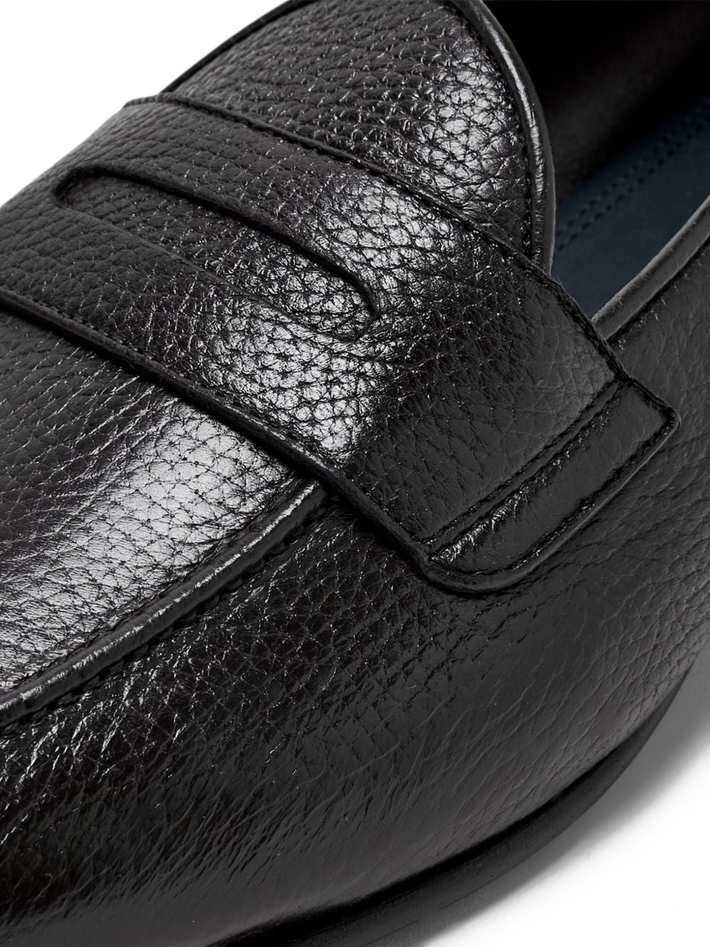 Brioni Men Penny Appia Leather Loafers