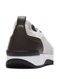 Brioni Men Cotton And Linen Blend Sneakers