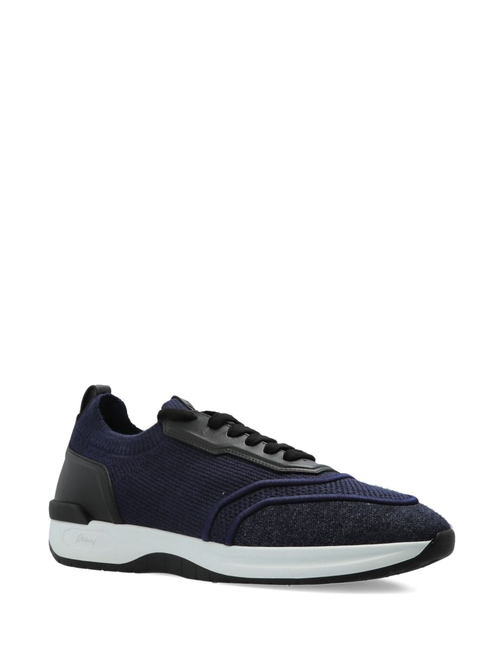 Brioni Men Cotton And Linen Blend Sneakers
