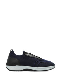 Brioni Men Cotton And Linen Blend Sneakers