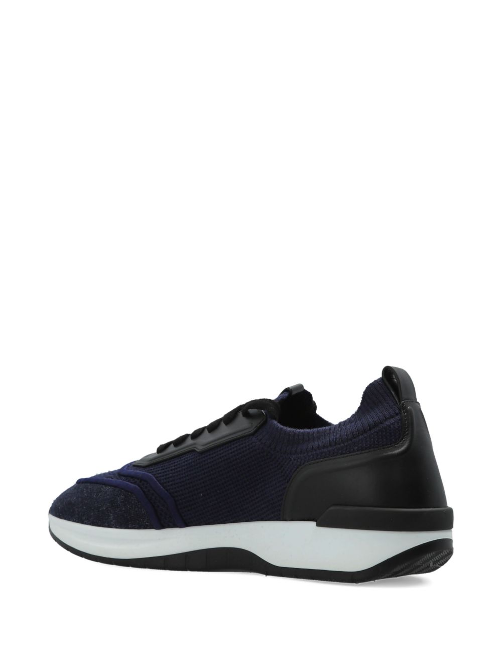 Brioni Men Cotton And Linen Blend Sneakers