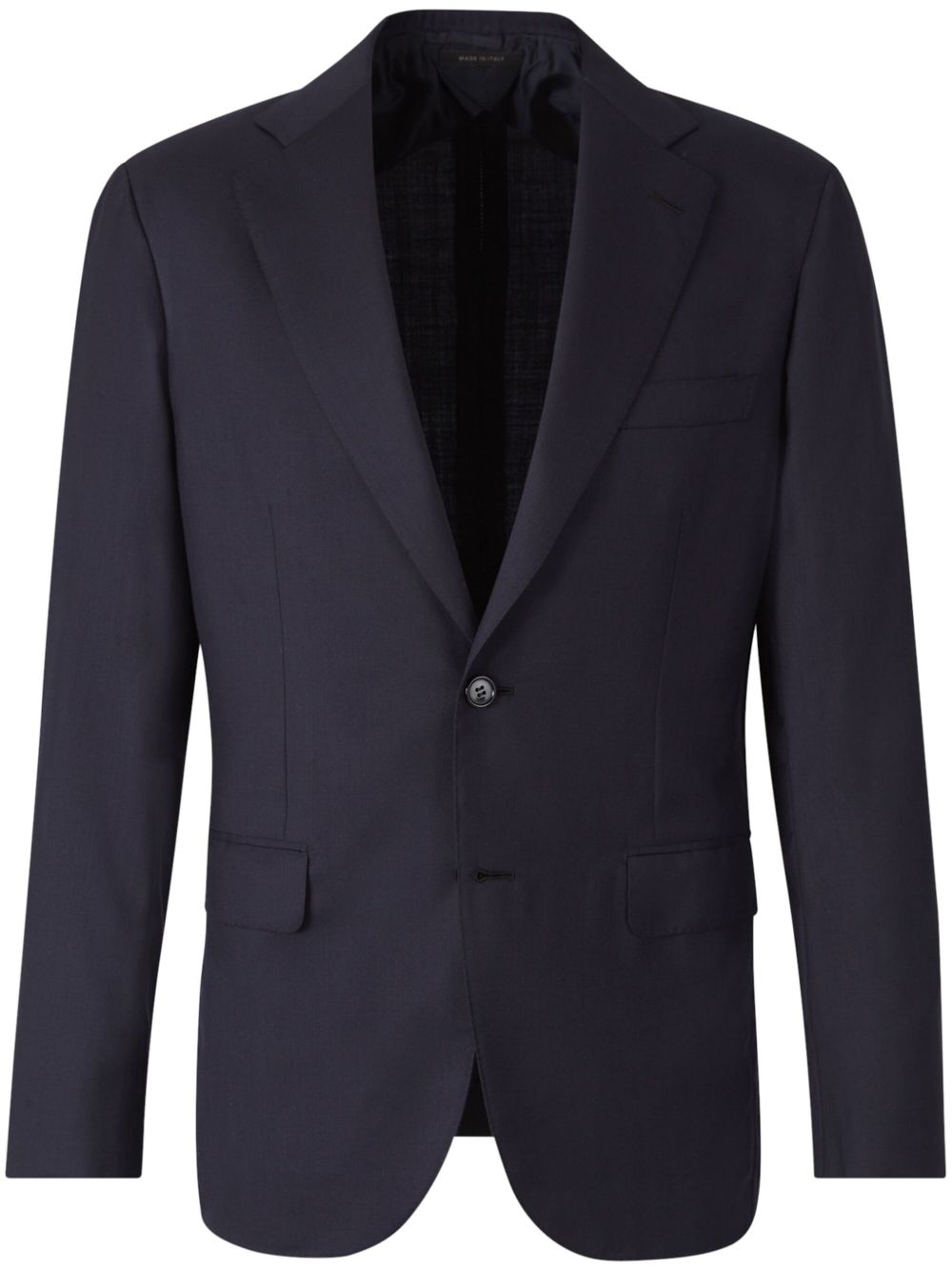 Brioni Men Wool And Silk Single-Breasted Jacket