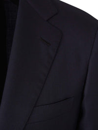 Brioni Men Wool And Silk Single-Breasted Jacket