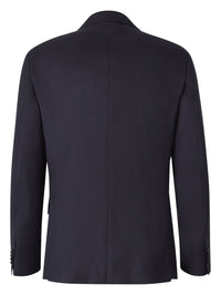 Brioni Men Wool And Silk Single-Breasted Jacket