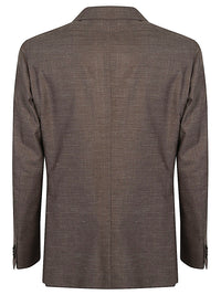 BRIONI Brioni Men Wool And Silk Single-Breasted Jacket