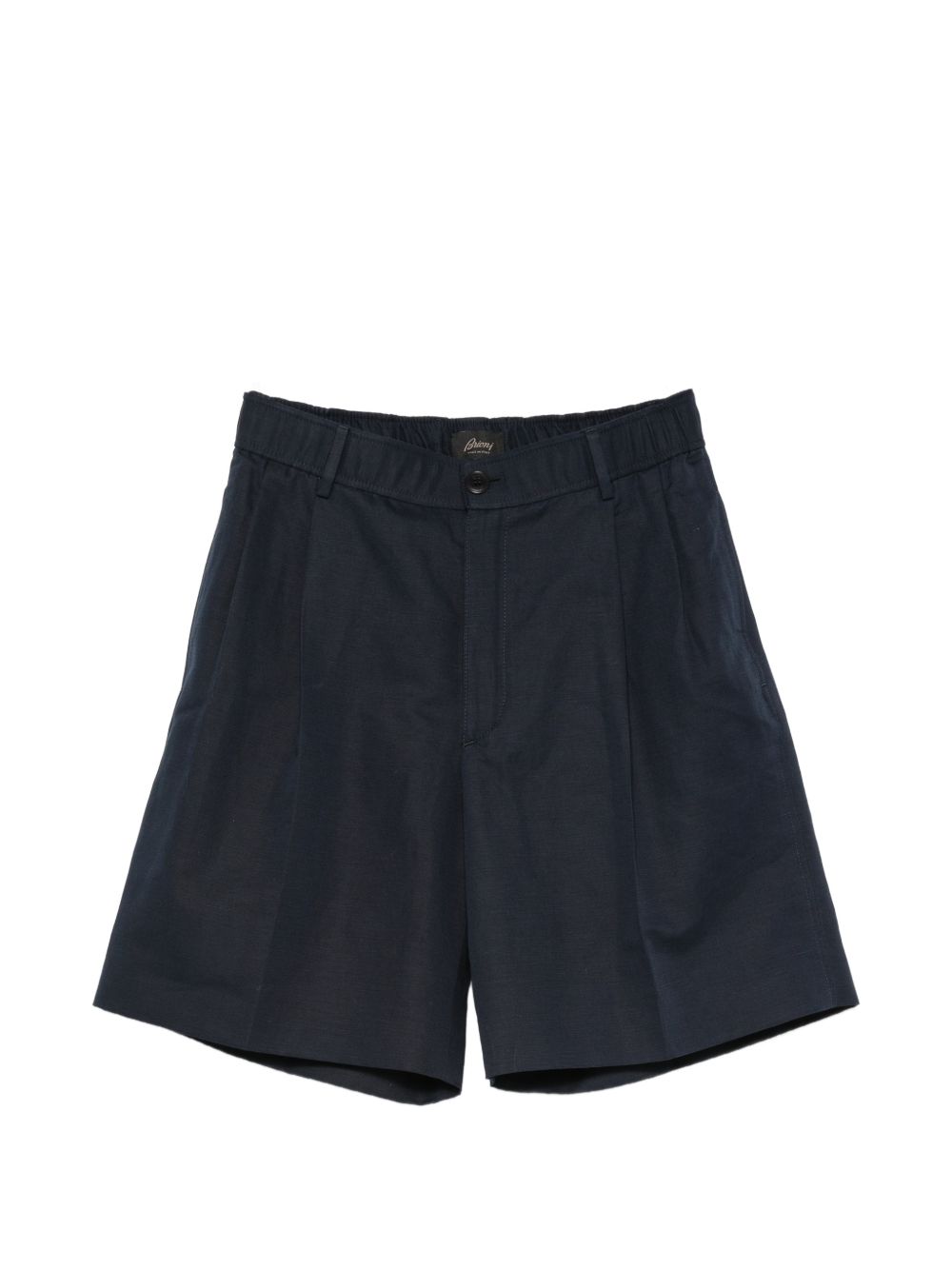 Brioni Men Bellagio Linen And Cotton Shorts