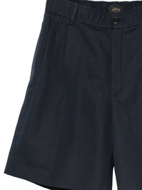 Brioni Men Bellagio Linen And Cotton Shorts