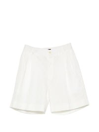 Brioni Men Bellagio Linen And Cotton Blend Shorts
