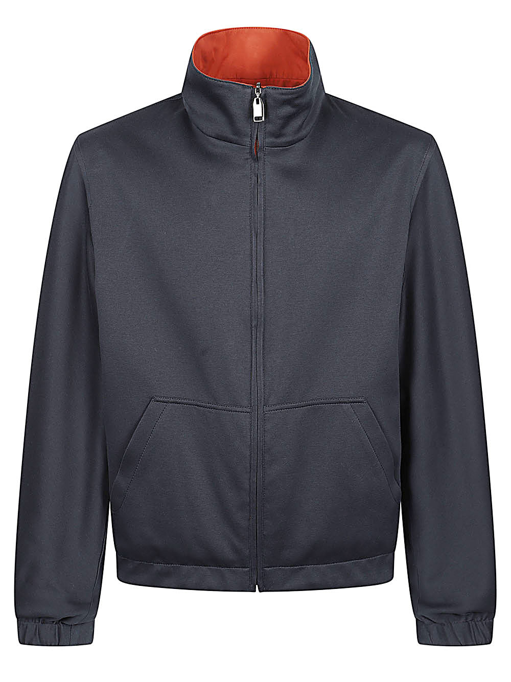 Brioni Men Silk Blouson Jacket