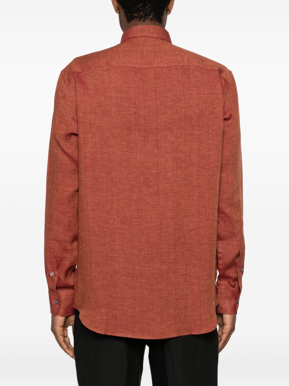 Brioni Men Linen Shirt