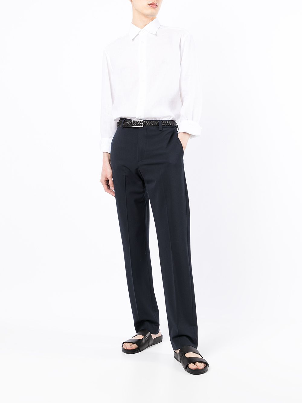 Brioni Men Linen Shirt