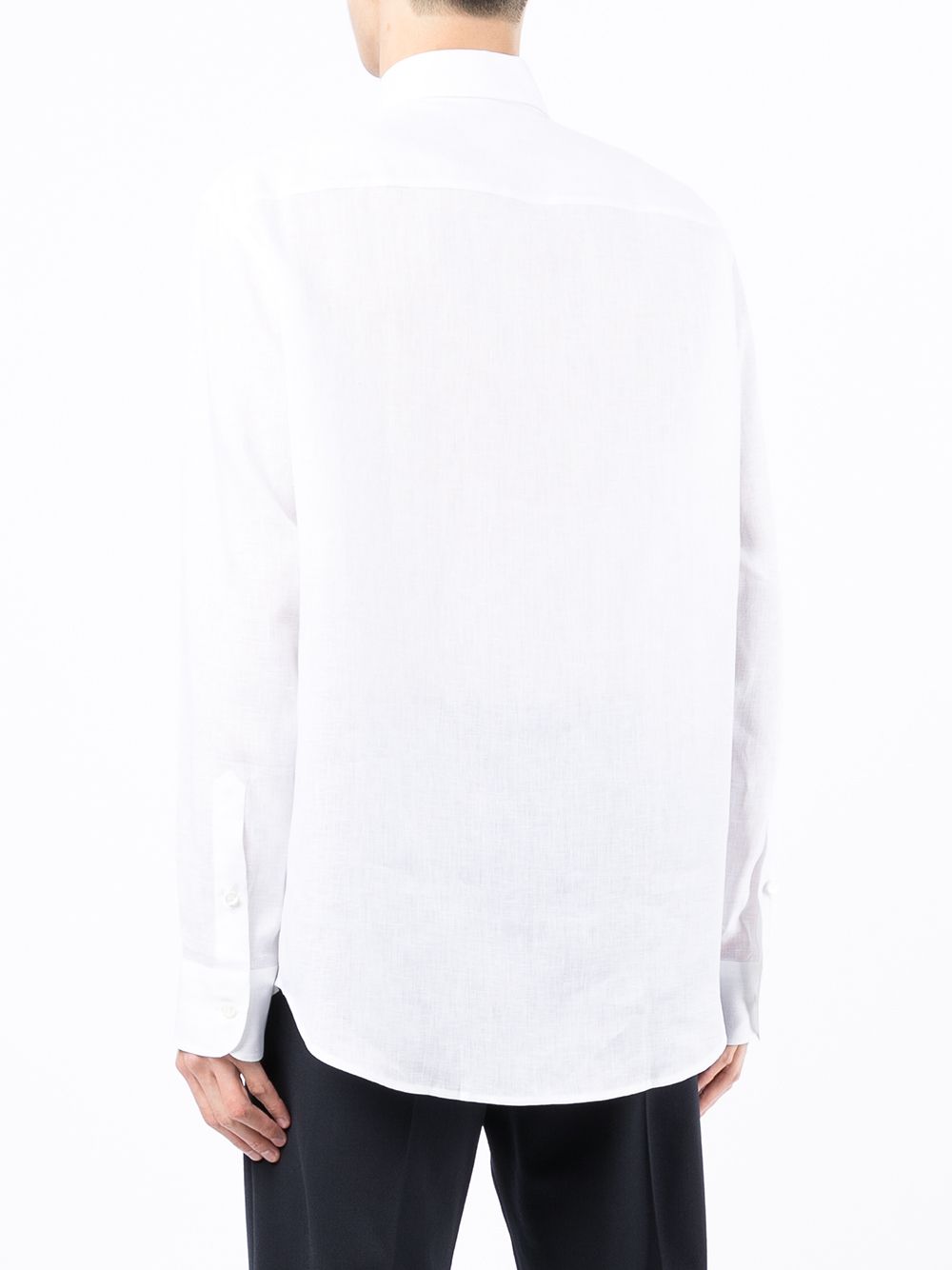 Brioni Men Linen Shirt