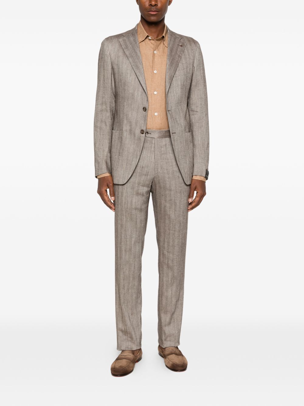 BRIONI Brioni Men Linen Shirt