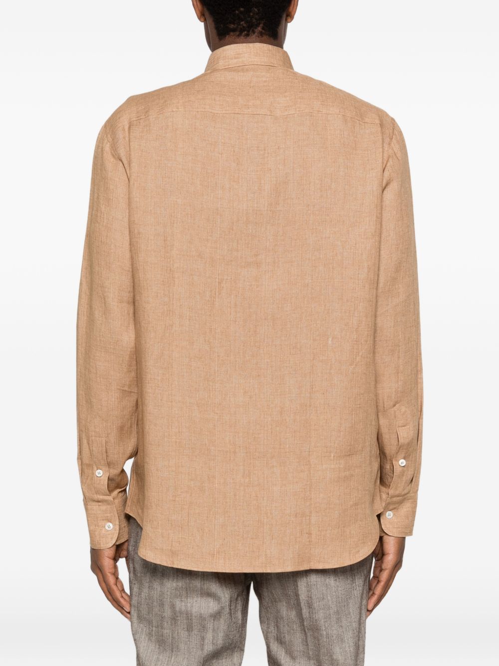 BRIONI Brioni Men Linen Shirt