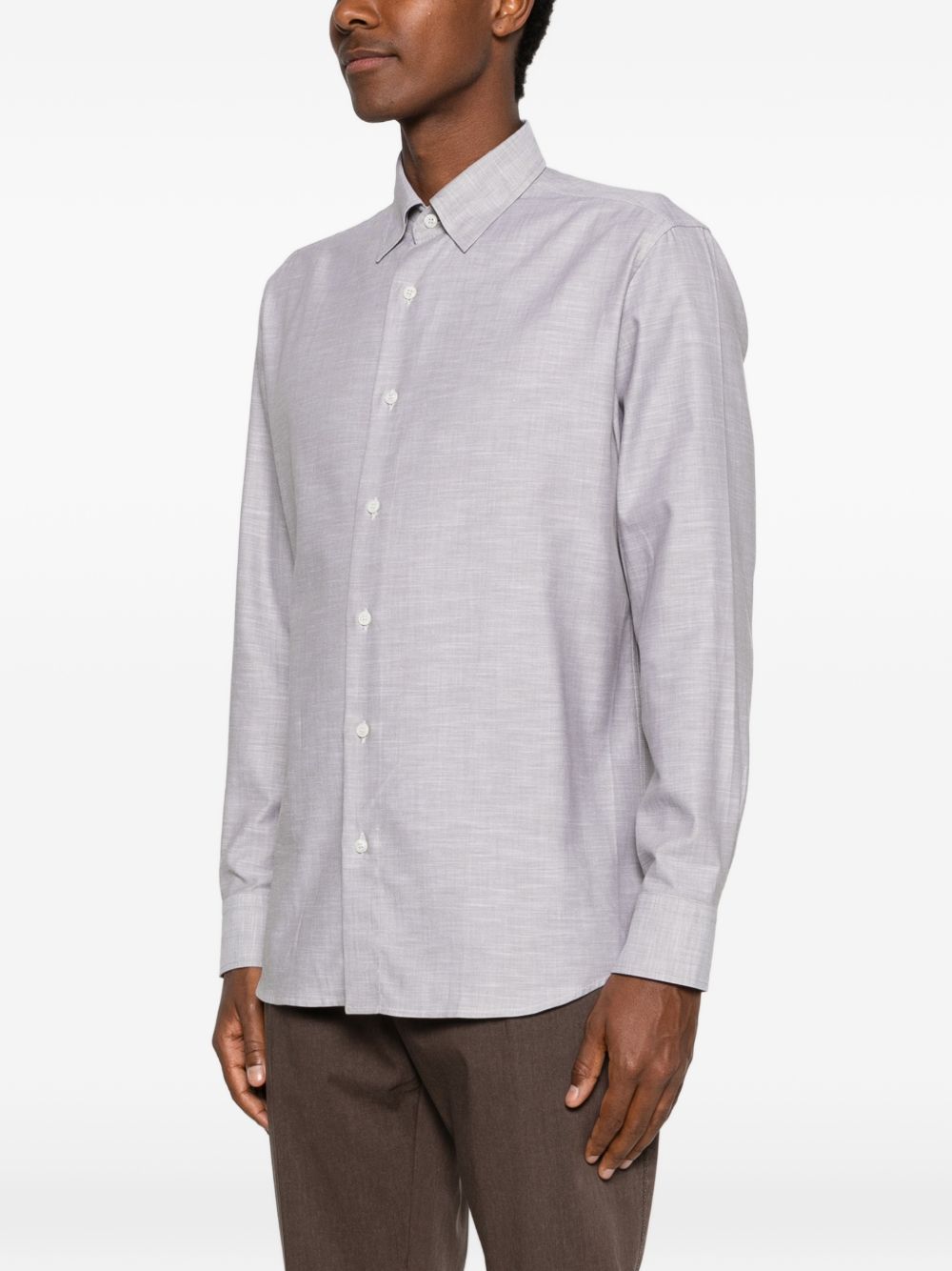 Brioni Men Cotton Shirt