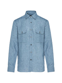 BRIONI Brioni Men Linen Shirt