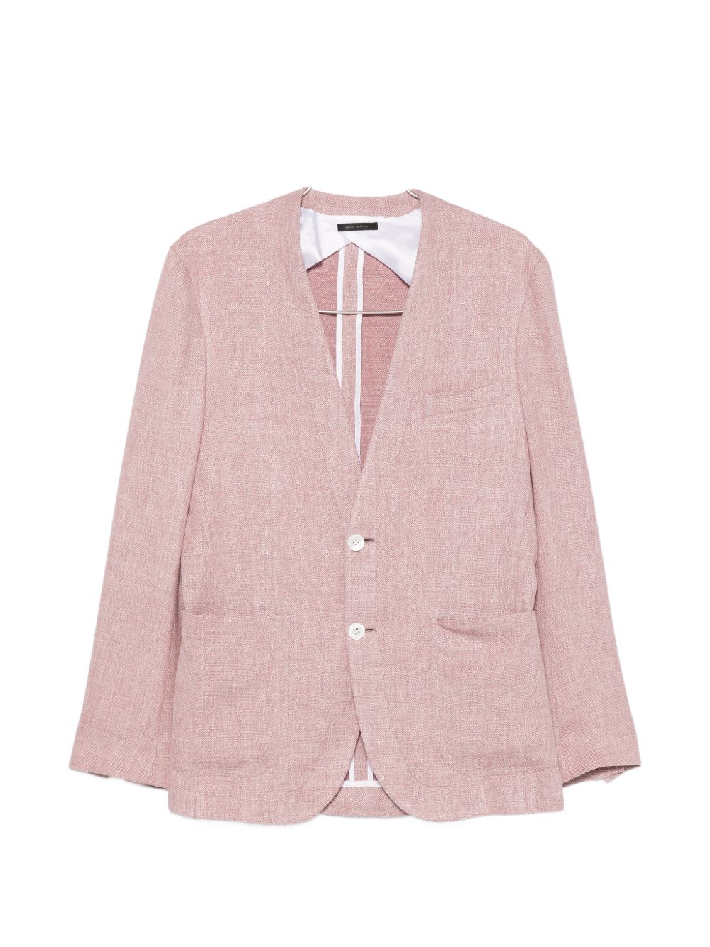 Brioni Men Linen And Silk Blend Jardigan