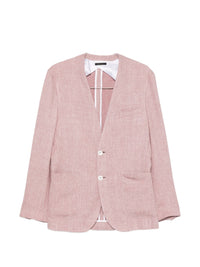 Brioni Men Linen And Silk Blend Jardigan