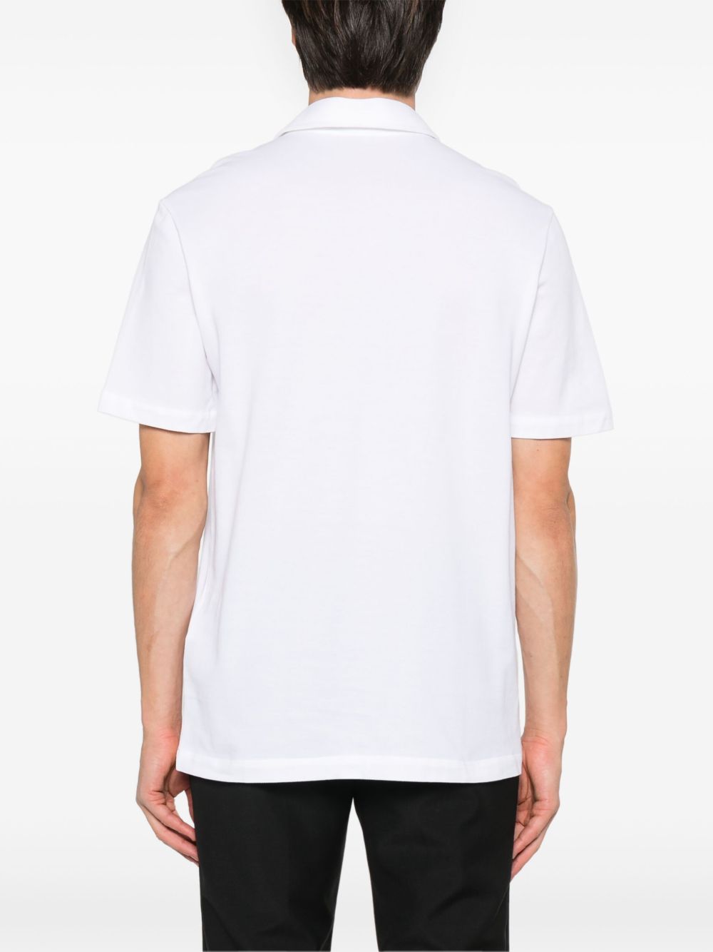 Brioni Men Cotton Polo Shirt