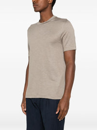 Brioni Men Silk And Cashmere Blend T-Shirt